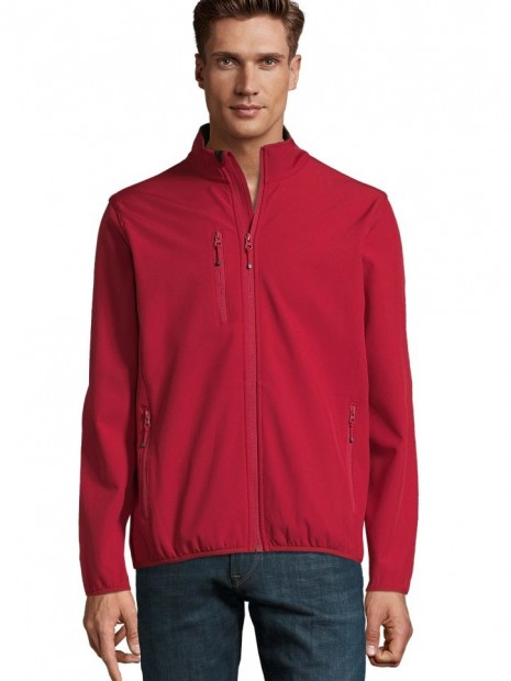 Softshells à personnaliser SOL'S Radian Men rouge piment