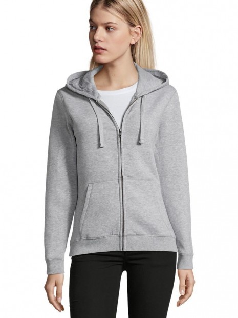 Sweat-shirts à personnaliser SOL'S Spike Women gris chiné