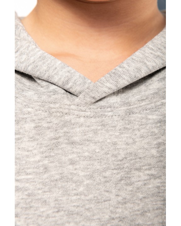 Sweat-shirt personnalisable KARIBAN Sweat-shirt écoresponsable à capuche enfant