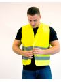 Fluohesje FLUOFLASH Hi-vis Safety Jacket 2H 2021 voor bedrukking &amp; borduring