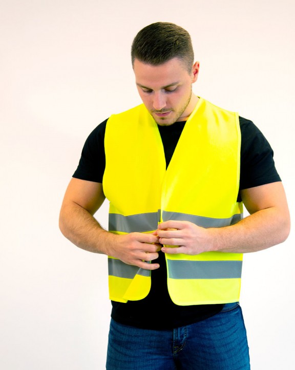 Fluohesje FLUOFLASH Hi-vis Safety Jacket 2H 2021 voor bedrukking &amp; borduring