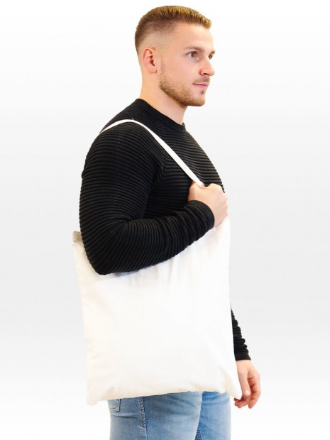 Tote bags à personnaliser BAGS4PRINT Tote Bag LEOPOLD 2 blanc