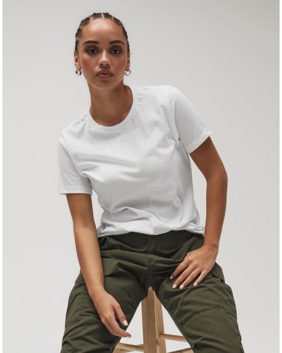 T-shirt BELLA-CANVAS Women's Relaxed Jersey Short Sleeve Tee voor bedrukking &amp; borduring