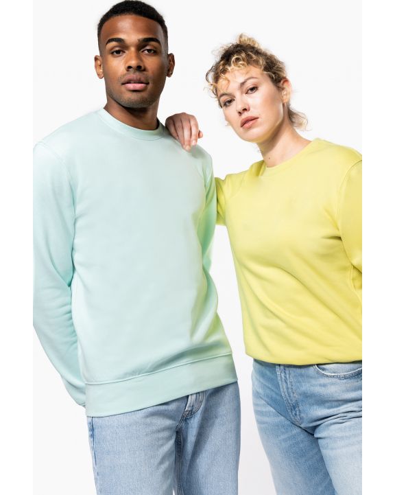 Sweatshirt KARIBAN Umweltfreundliches Sweatshirt mit Rundhalsausschnitt personalisierbar