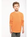 Sweat-shirt personnalisable KARIBAN Sweat-shirt écoresponsable col rond enfant