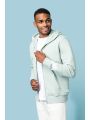 Sweat-shirt personnalisable KARIBAN Sweat-shirt écoresponsable zippé à capuche homme