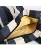 Tasche KIMOOD Recycelte Shoppingtasche – Streifenmuster personalisierbar