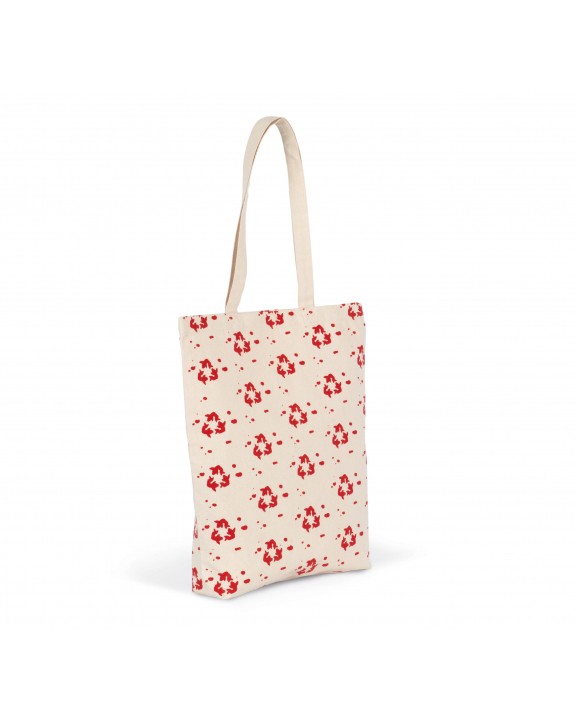 KIMOOD Shoppingtasche mit Muster Tote Bag personalisierbar