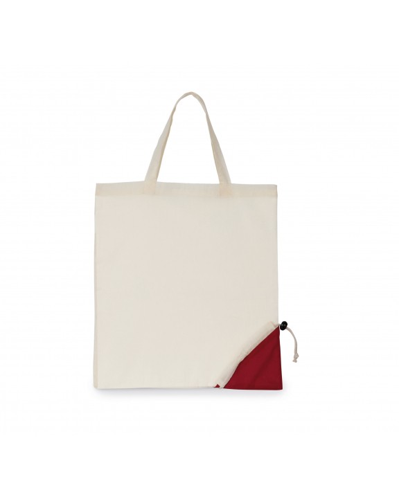 KIMOOD Faltbare Shoppingtasche Tote Bag personalisierbar