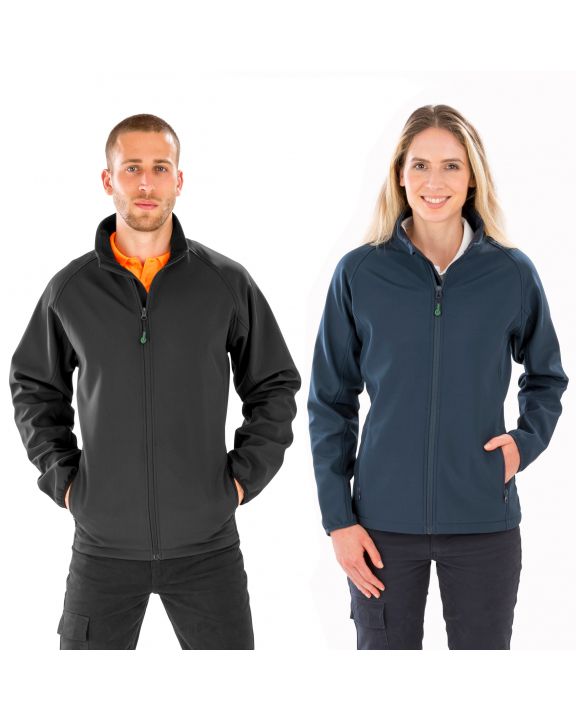 Softshell personnalisable RESULT Veste softshell femme recyclée
