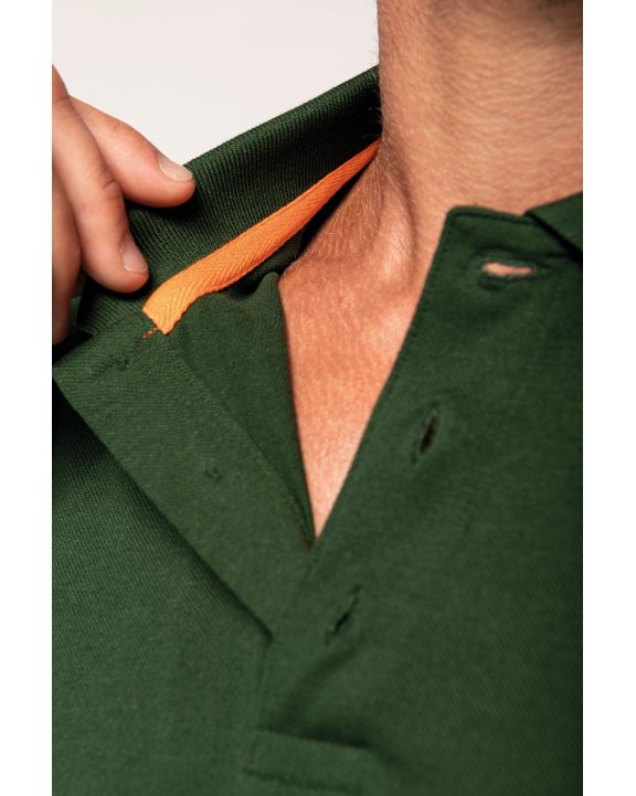 Poloshirt WK. DESIGNED TO WORK Umweltfreundliches Herren-Polohemd personalisierbar