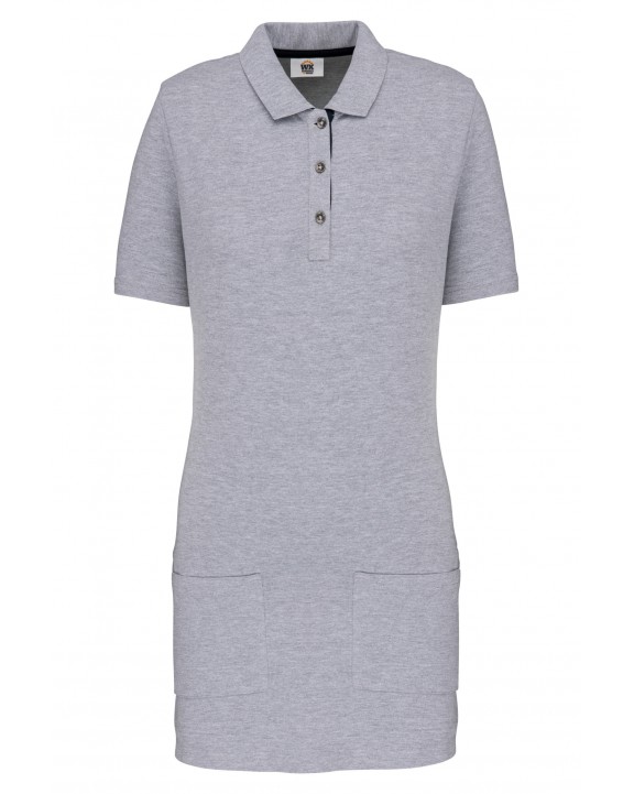 Polo personnalisable WK. DESIGNED TO WORK Polo long manches courtes femme