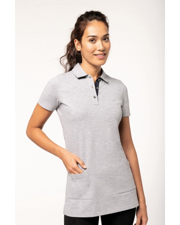 Polo personnalisable WK. DESIGNED TO WORK Polo long manches courtes femme