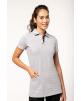 Poloshirt WK. DESIGNED TO WORK Langes Polohemd mit kurzen Ärmeln für Damen personalisierbar