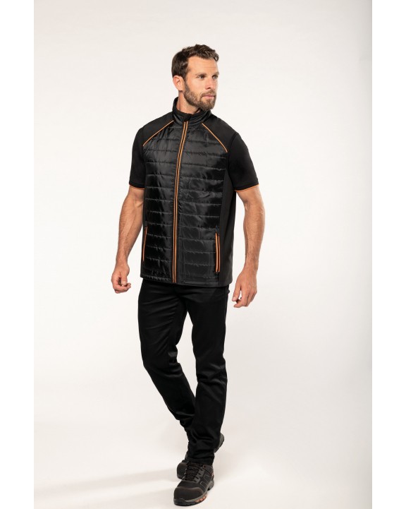 Veste personnalisable WK. DESIGNED TO WORK Bodywarmer Day To Day bi-matière unisexe