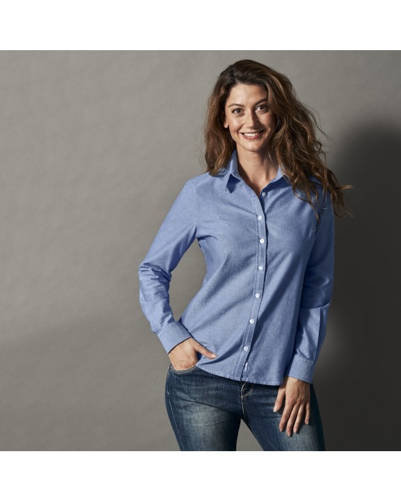 Hemd COTTOVER HEMD OXFORD LADY - GOTS GECERTIFICEERD voor bedrukking &amp; borduring