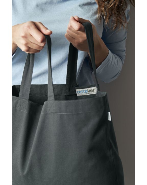 Tote bag COTTOVER TOTE BAG HEAVY LARGE - GOTS GECERTIFICEERD voor bedrukking & borduring