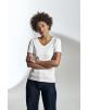 T-shirt personnalisable COTTOVER STRETCH COL V FEMME - CERTIFIÉ GOTS