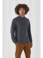 Polo personnalisable B&C Heavymill LS Polo - PU423