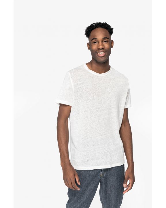 T shirt discount homme en lin