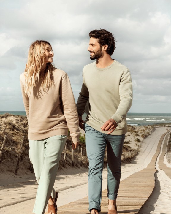 Sweater NATIVE SPIRIT Ecologische uniseks sweater met ronde hals voor bedrukking &amp; borduring