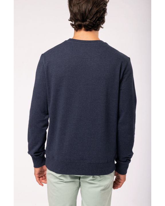 Sweater NATIVE SPIRIT Gerecycleerde ecologische uniseks sweater met ronde hals voor bedrukking & borduring