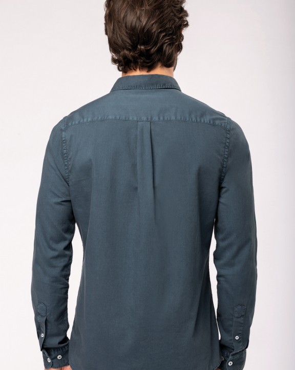 Chemise personnalisable NATIVE SPIRIT Chemise écoresponsable délavée homme