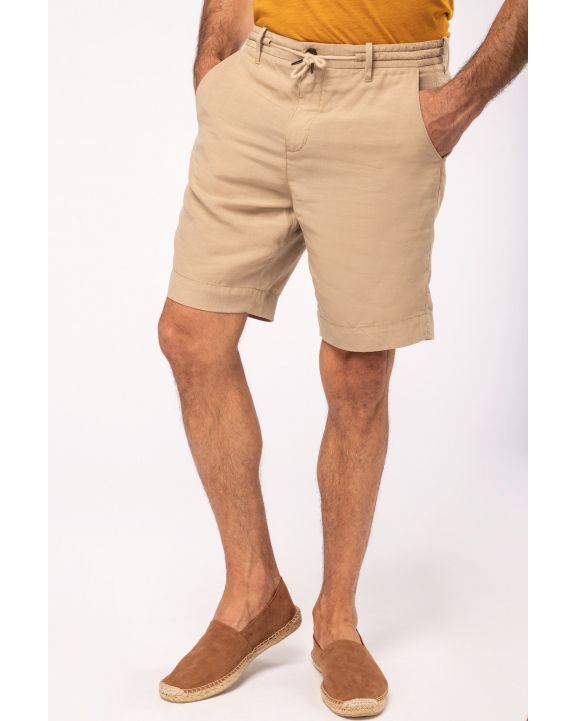  NATIVE SPIRIT Lyocell TENCEL™-Bermuda-Shorts für Herren personalisierbar