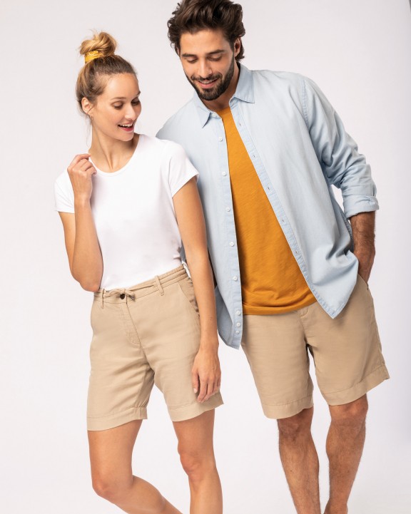 Bermuda & short personnalisable NATIVE SPIRIT Bermuda en lyocell et lin femme