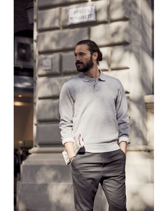 Sweater CLIQUE Basic Polo Sweater voor bedrukking & borduring