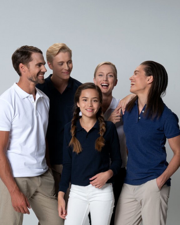 Polo personnalisable CLIQUE Basic Polo L/S Junior