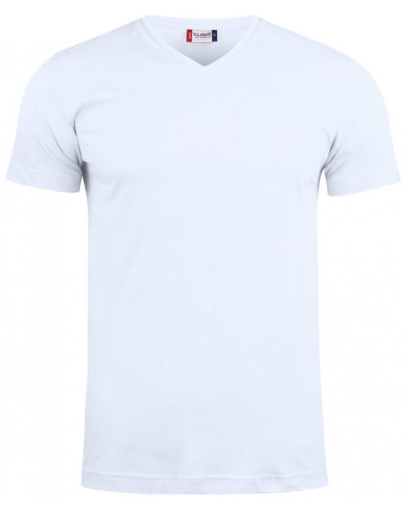 T-Shirt CLIQUE Basic-T V-neck personalisierbar