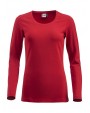 CLIQUE Carolina L/S T-Shirt personalisierbar