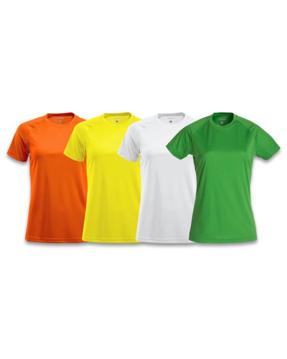 T-shirt CLIQUE Premium Active-T Ladies voor bedrukking & borduring