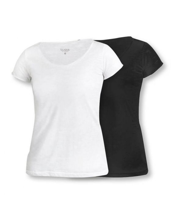 T-shirt personnalisable CLIQUE Derby-T lady