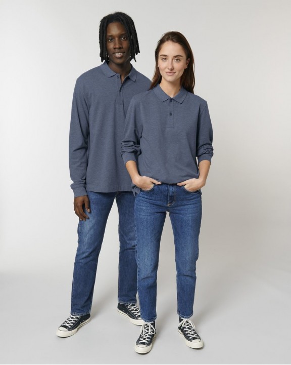 STANLEY/STELLA Prepster Long Sleeve Poloshirt personalisierbar