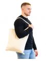 BAGS4PRINT Tote Bag LEOPOLD GOTS Tote Bag personalisierbar
