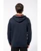 Sweater KARIBAN Unisex sweater met capuchon met contrasterend motief voor bedrukking & borduring