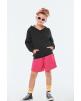 Sweatshirt KARIBAN Kapuzensweatshirt mit kontrastfarbener Kapuze und Motiven für Kinder personalisierbar