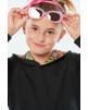 Sweatshirt KARIBAN Kapuzensweatshirt mit kontrastfarbener Kapuze und Motiven für Kinder personalisierbar
