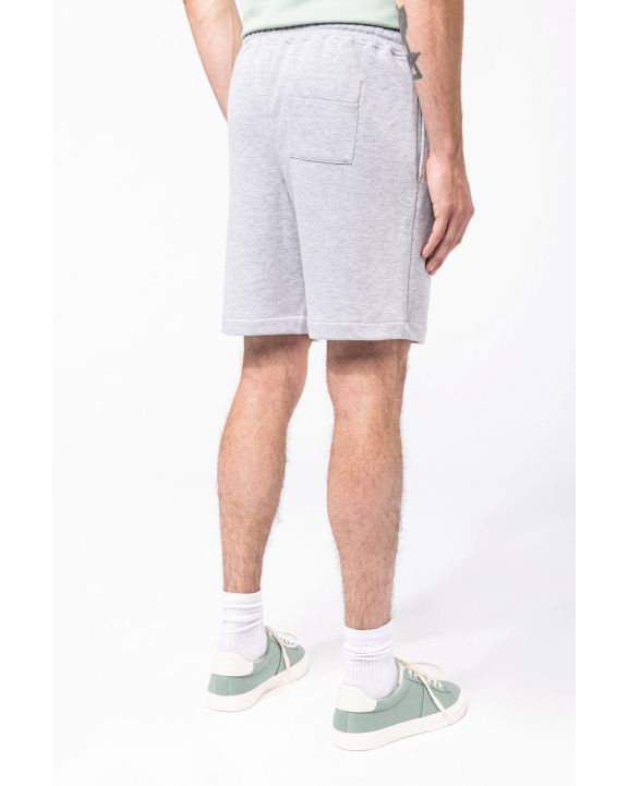  KARIBAN Umweltfreundliche Bermuda-Shorts für Herren aus ungebürstetem Molton personalisierbar