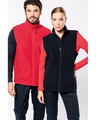 Polar Fleece KARIBAN Ecologische uniseks bodywarmer van microfleece voor bedrukking &amp; borduring