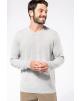 Pullover KARIBAN Umweltfreundlicher Herrenpullover mit V-Ausschnitt personalisierbar
