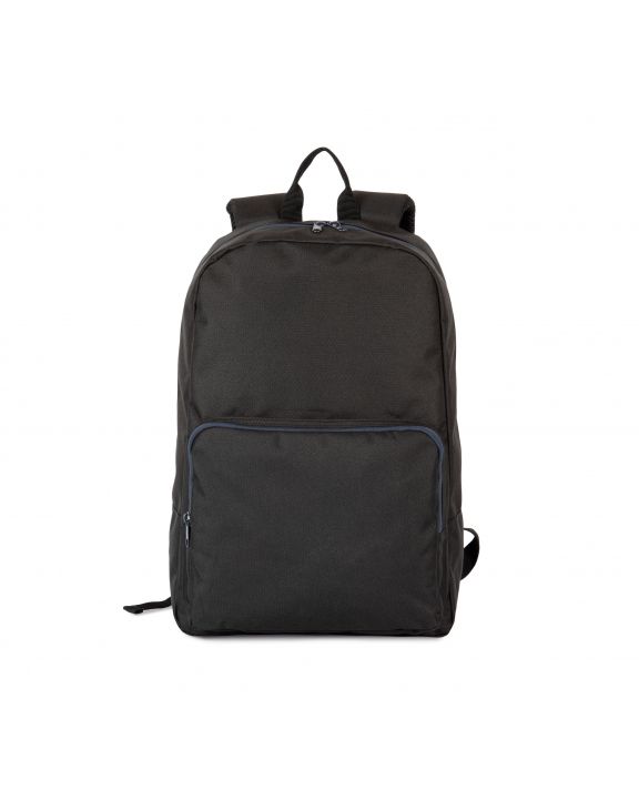 Tasche KIMOOD Rucksack mit kontrastfarbenem Reißverschluss personalisierbar