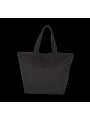 KIMOOD Sacs shopping à soufflet, disponibles en différentes tailles noir personnalisable