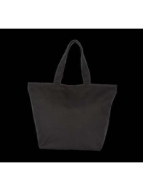 KIMOOD Sacs shopping à soufflet, disponibles en différentes tailles noir personnalisable