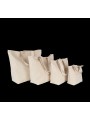 KIMOOD Sacs shopping à soufflet, disponibles en différentes tailles naturel personnalisable