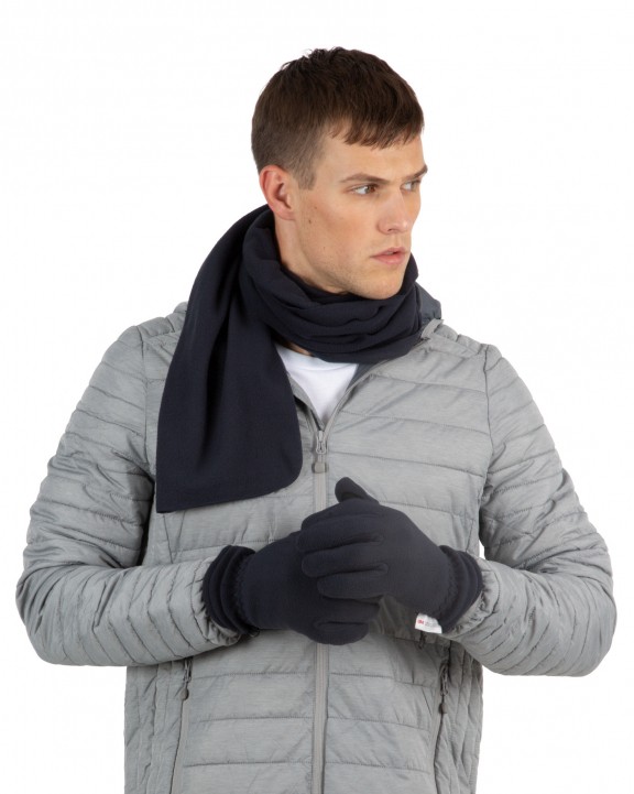 Bonnet, Écharpe & Gant personnalisable K-UP Écharpe recyclée micropolaire