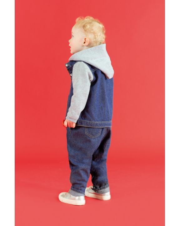 Jacke LARKWOOD Kinder-Jeansjacke mit Kapuze personalisierbar