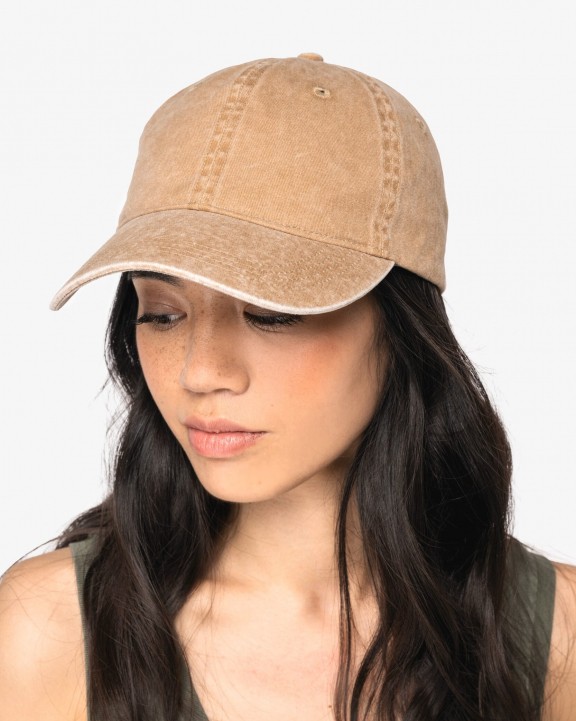 Casquette personnalisable NATIVE SPIRIT Casquette écoresponsable délavée unisexe